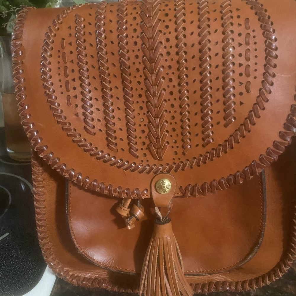 Patricia Nash Leather Backpack